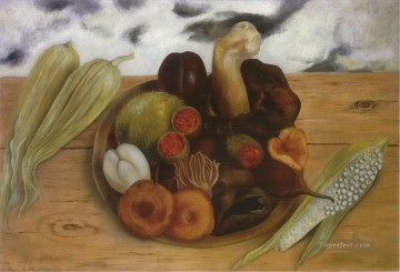 Frutos de la Tierra Decoración de bodegones de Frida Kahlo Pinturas al óleo